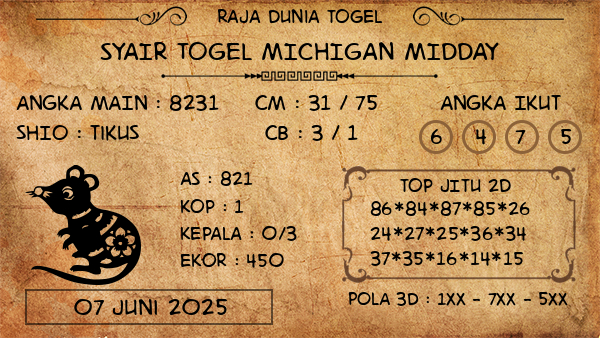 Prediksi Michigan Midday